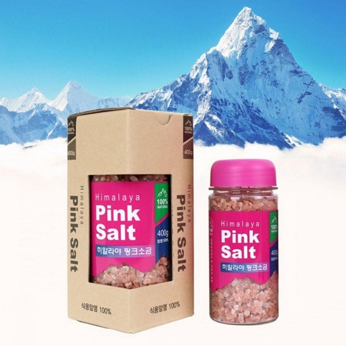 히말라야 핑크소금 선물세트 대용량 400g x 1개입 (고운 소금)