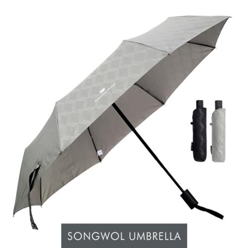 송월 카운테스마라 3단우산 큐브완자 우산