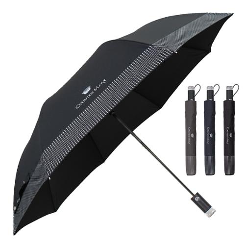 송월 카운테스마라 2단우산 도트보더 우산