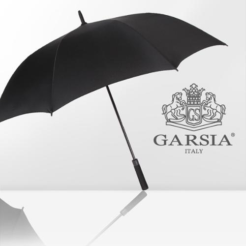 가르시아 75 심플 블랙 자동골프우산