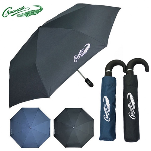 크로커다일 60폰지 3단우산 자동우산 곡자우산
