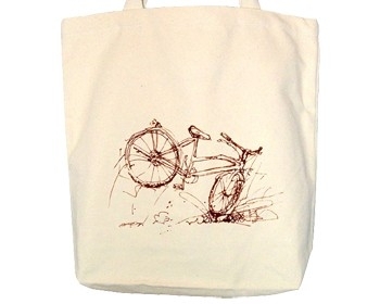 친환경 면가방(자전거)