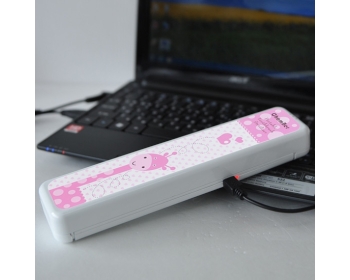 기린커플(핑크, USB충전방식)