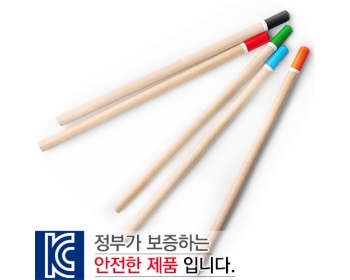 원목컬러원형미두연필
