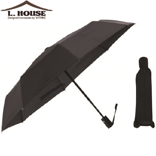 엘하우스 3단 일자손 완전자동 우산