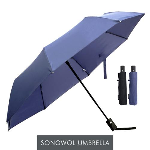 송월 SW 3단우산 무지반자 우산