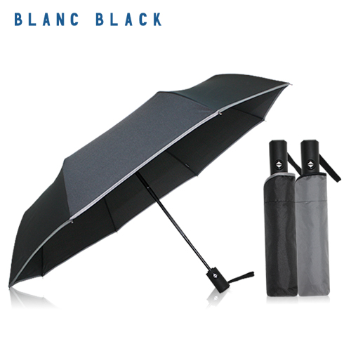 블랑블랙 3단 55 바이어스 완전자동 우산