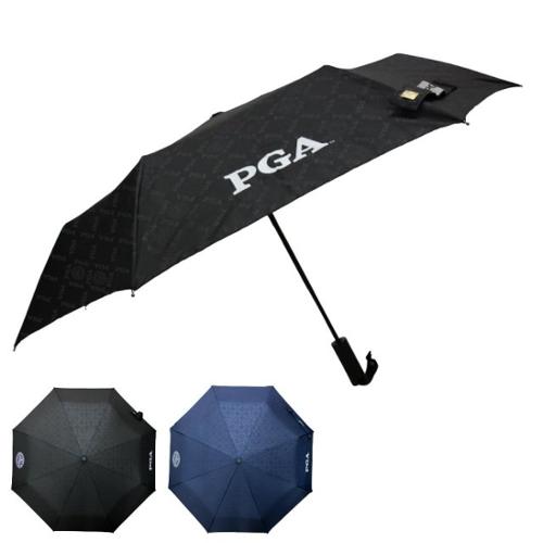 PGA 골프 엠보 3단 완전자동우산