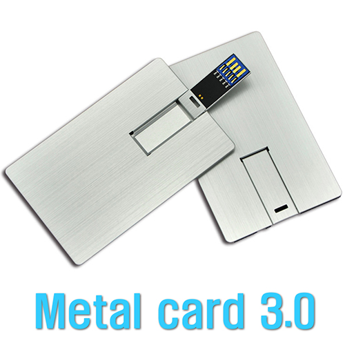 [소프트낸드] 메탈 카드형USB메모리3.0 (16G-256G)