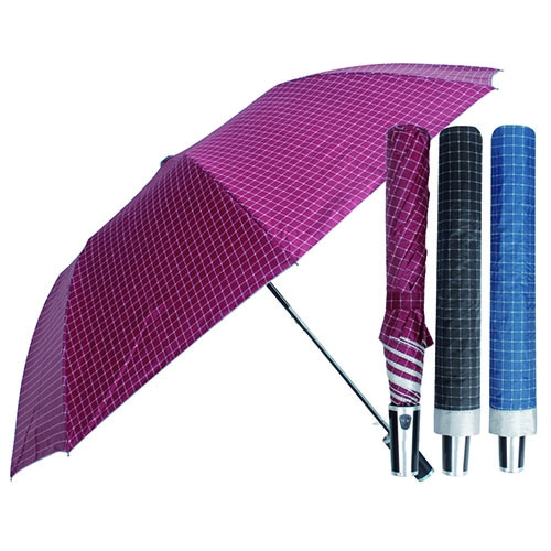 카와이 2단 네모라인 우산