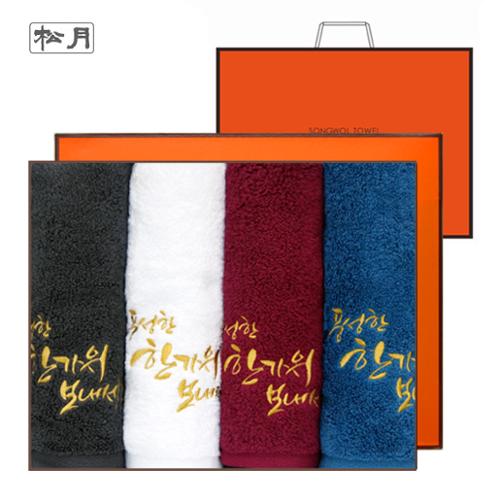송월 프리미엄 추석 4매선물세트(쇼핑백)