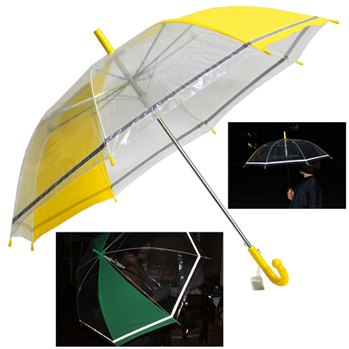 55장우산 야광우산 어린이보호우산 아동우산 장우산