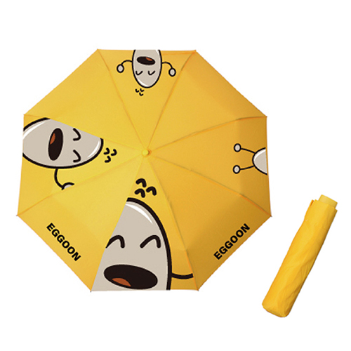 [소량제작우산] 3단수동 에그군우산