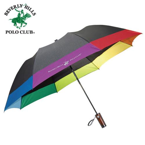 폴로 2단 뽄지 무지개 보다 우산