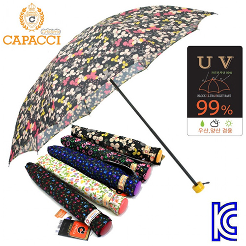 가파치 3단우산 양산 양우산 꽃무늬우산 꽃무늬양산