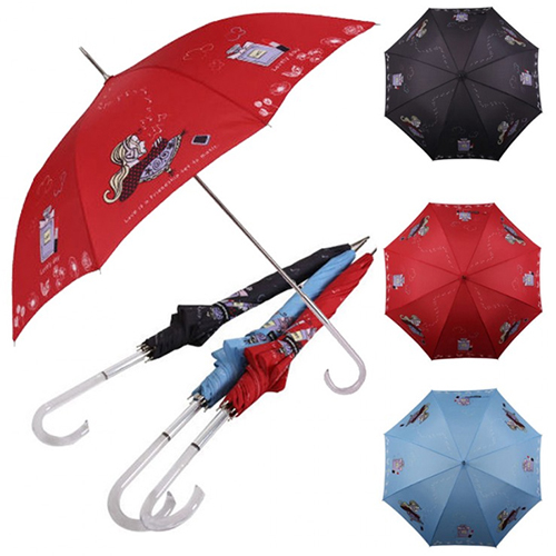 인터크루 장우산 패션우산 자동우산