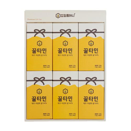 꿀타민 제주 야생화 천연 벌꿀 스틱 4호(60개입) R