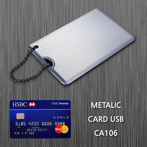 [비빅스] 메탈카드 USB 2.0 (4G~64G) (CA106)