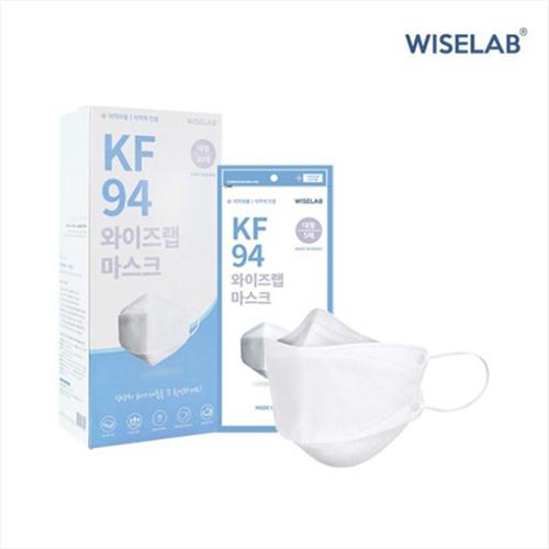 KF94 3D 와이즈랩 마스크 (5매입) 블랙