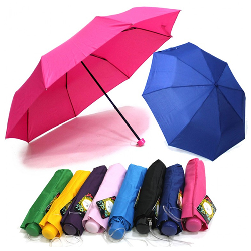 트라이엄프 솔리드 3단우산 칼라우산 패션우산