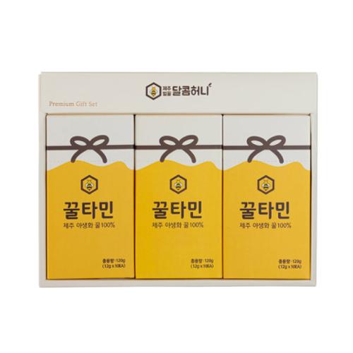 꿀타민 제주 야생화 천연 벌꿀 스틱 6호(30개입) R