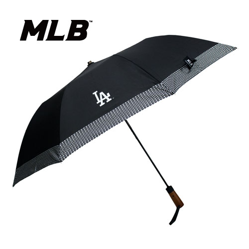 MLB 2단 자동 LA보더패턴 우산