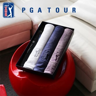 PGA 2단엠보+프리미엄 190g 호텔타올3P 선물세트 [특판상품]