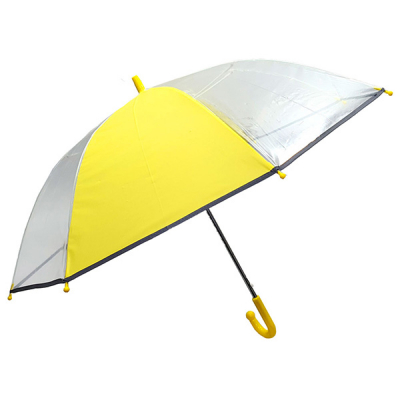 독도우산 55 어린이 반사띠 안전발광우산 (노랑)