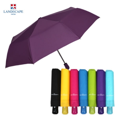랜드스케이프우산 3단전자동솔리드 우산