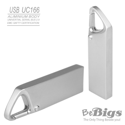 [비빅스] 메탈 USB 메모리 2.0 (UC166) 8G