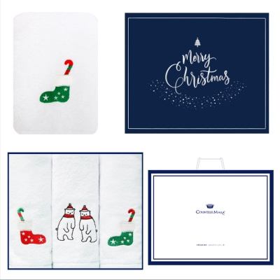 스노우크리스마스 3매케이스+쇼핑백