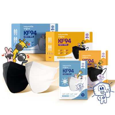네추럴 키스 KF94 마스크 소형 1매입