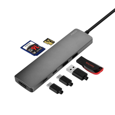 코시 타입C 멀티 스테이션(HDMI,PD,USB3.0,CARD SLOT) [특판상품]