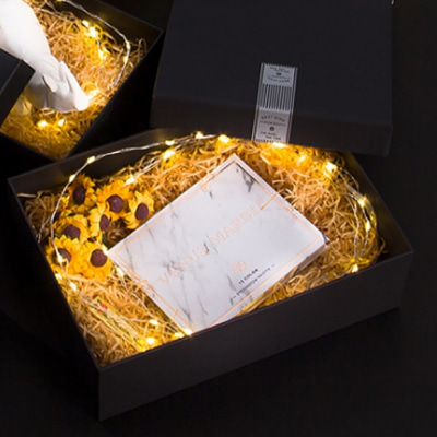 스페셜 조명 선물상자 쇼핑백세트(20x18cm) 쵸핑 전구 선물포장