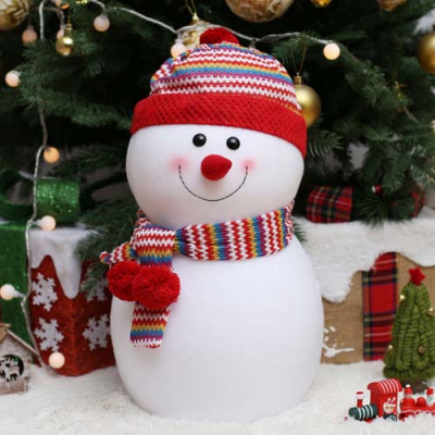 빨간모자 동글 매직 눈사람인형 성탄선물 크리스마스장식